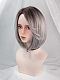 Evahair Grey Ombre Short Synthetic Wig