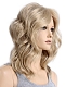 Evahair Fashion Style Blonde Long Curly Synthetic Wig