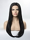 Jet Black Long Straight Synthetic Lace Front Wig