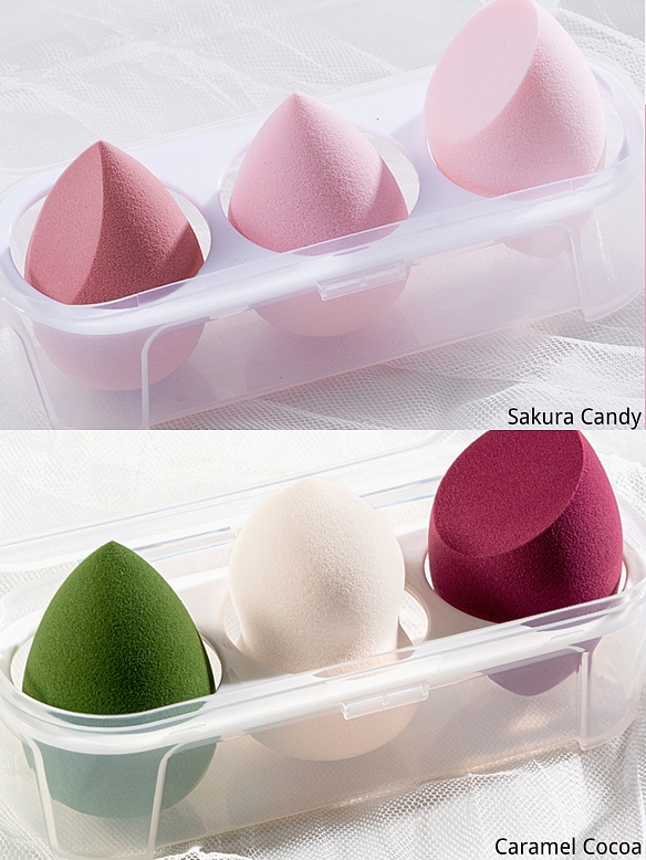 Evahair 3 Colorful Beauty Blenders