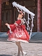 Evahair new style classical red mesh lolita dress