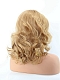 Honey Blonde Shoulder Length Slight Wavy Daily Wear Lace Front Synthetic Wig