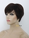 Darkest Brown Short Pixie Cut Synthetic Wig