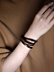 Evahair Vintage Handmade Leather Bracelet