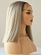 Evahair Fashion Style Sexy Grey Long Straight Synthetic Wig