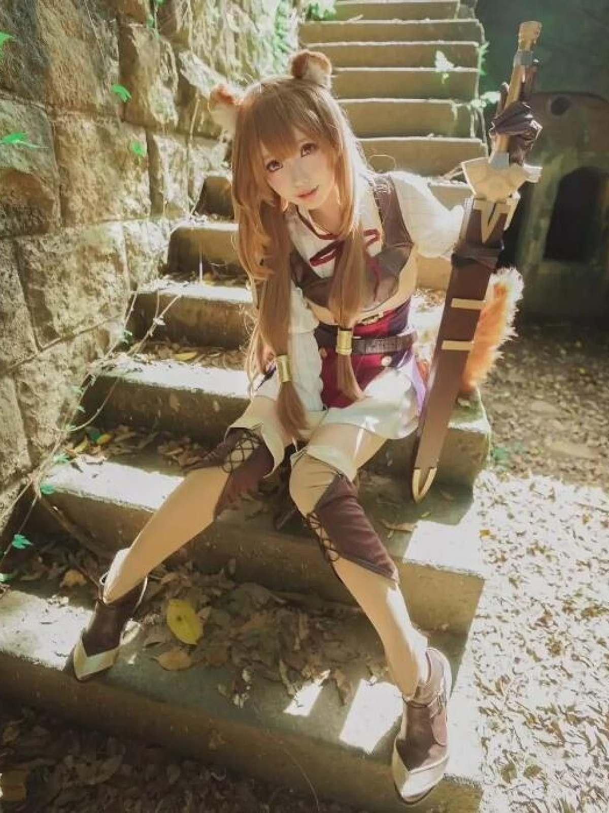 Evahair The Rising of the Shield Hero Raphtalia cosplay costume