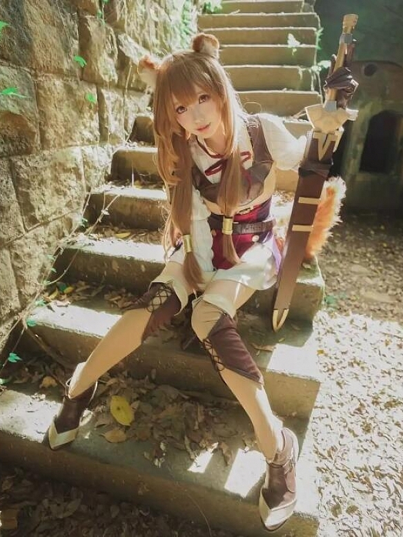 Evahair The Rising of the Shield Hero Raphtalia cosplay costume