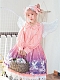 Evahair fashion pink Angel style lolita dress OP