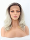 Daily Wear Ash Blonde Synthetic Lace Front Wig