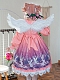 Evahair fashion pink Angel style lolita dress OP