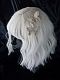 Evahair 2021 Gothic Style Handmade White Hairpin