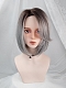 Evahair Grey Ombre Short Synthetic Wig