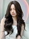 Evahair fashion long wavy natural fluffy hair front lace wig