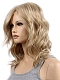 Evahair Fashion Style Blonde Long Curly Synthetic Wig