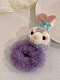Evahair Cute Purple Furry Head Ring