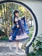 Evahair the Jade Hare -- the moon printed lolita dress