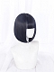 Evahair Dark Blue Bob Short Synthetic Wig with Bangs