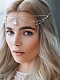 Evahair Pretty Silver Fashionable Head Chain