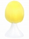 Evahair 2022 New Style Bright Yellow Short Straight Synthetic Wig with Bangs