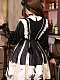 Evahair fashion punk style nun printed lolita dress