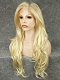 Golden Wavy Synthetic Lace Front Wig