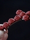 Evahair Limited Gothic Red Rose Cross Hairpin