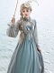 Evahair new elegant flattering long sleeve mesh lolita dress