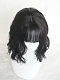 Evahair 2021 New Style Black Bob Short Wavy Synthetic Wig with Bangs