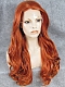 Human Hair Full Lace Wig Curly Ash Brown