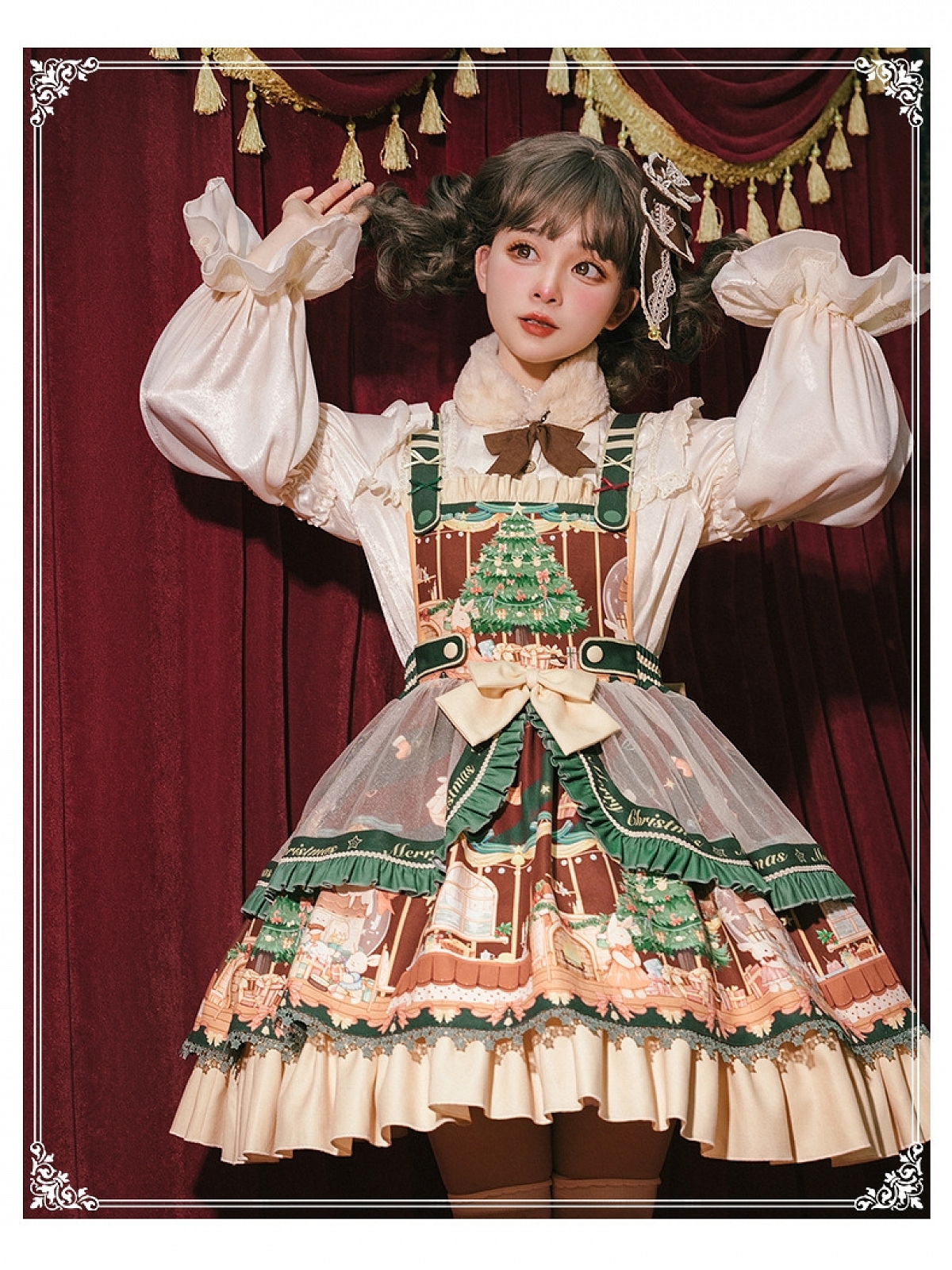 Evahair fashion Christmas style lolita suits