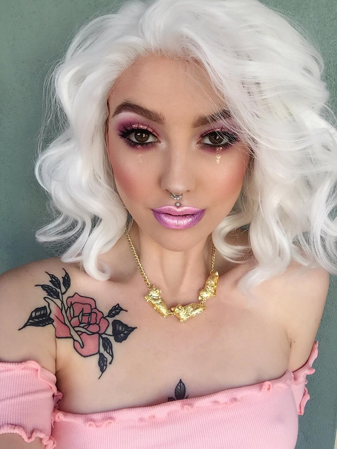 synthetic bob lace front wig