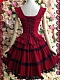 Evahair vintage rose red princess style lolita dress