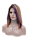 Evahair Ombre Blonde Shoulder Length Synthetic Lace Front Wig
