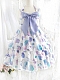 Evahair fashion lace bowknot shell printed lolita dress