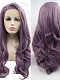 Evahair Fashion Style Purole Long Wavy Synthetic Wig