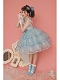 Evahair brand new unicorn printed light blue lolita dress