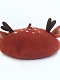 Cute Chrismas Antlers Mori Beret Hat
