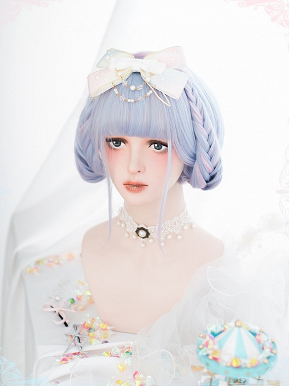 Limited--Evahair 2021 New Style Summer Unicorn Long Straight Synthetic Wig with Bangs