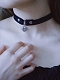 Evahair 2021 Gothic Style Love Cross Choker  