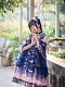 Evahair the Jade Hare -- the moon printed lolita dress