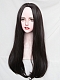 Evahair 2022 Limited Black Long Straight Synthetic Wig