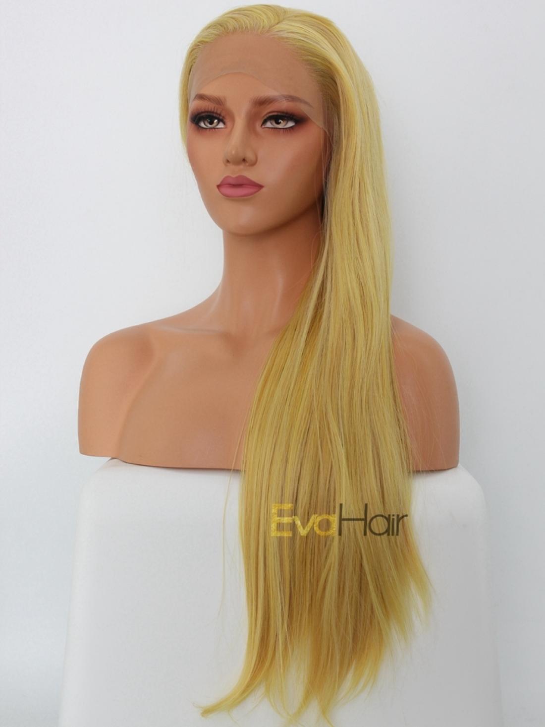 yellow blonde wig