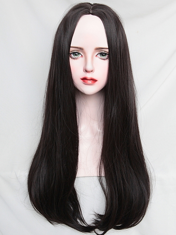 Evahair 2022 Limited Black Long Straight Synthetic Wig