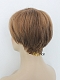 Short Brown Synthetic Wig Pixie Cut