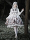 Evahair white gothic punk style lolita dress