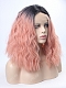 EvaHair Peach Synthetic Lace Front Wig 