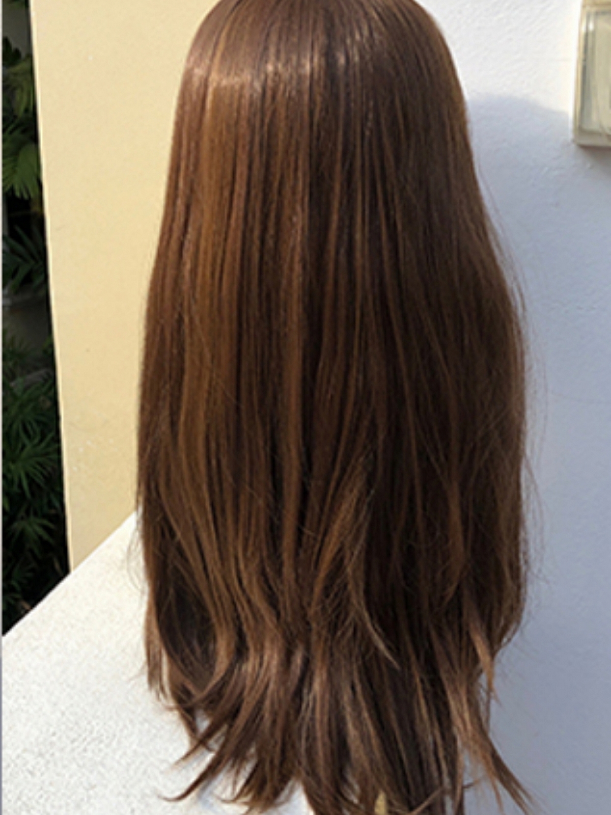 Preorder--Evahair 2021 New Style Blonde Long Straight Synthetic Lace Front Wig