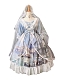 Evahair oil pianting printed vintage lolita dress