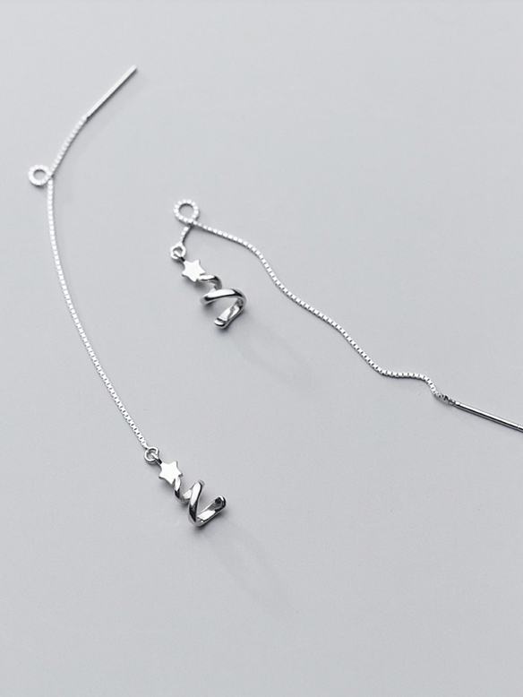 Evahair 2021 New Style Christmas Spinning Star Earrings