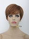 Short Brown Synthetic Wig Pixie Cut
